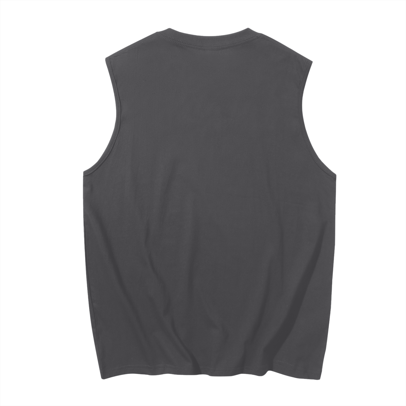 Men's Sleeveless Cotton Tank Top Grey